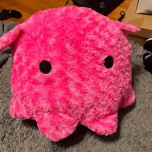 Pink Octopus Stuffed Animal
